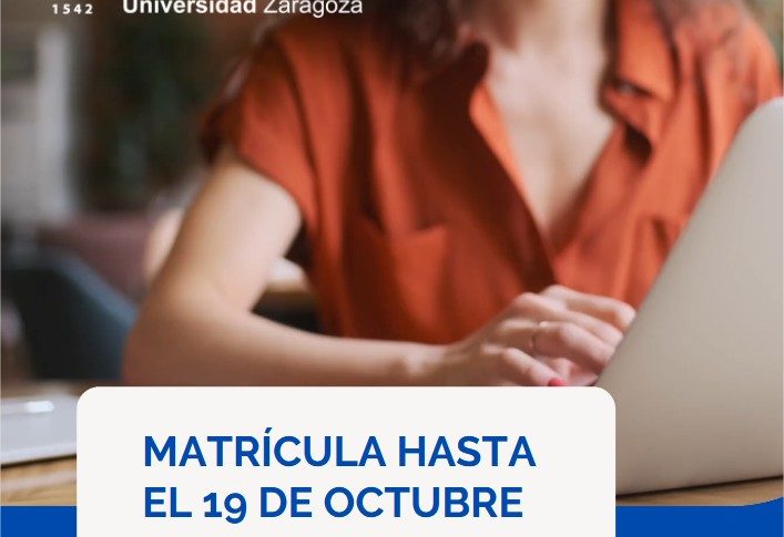 Matrícula hasta el 19 de octubre – Opción no presencial